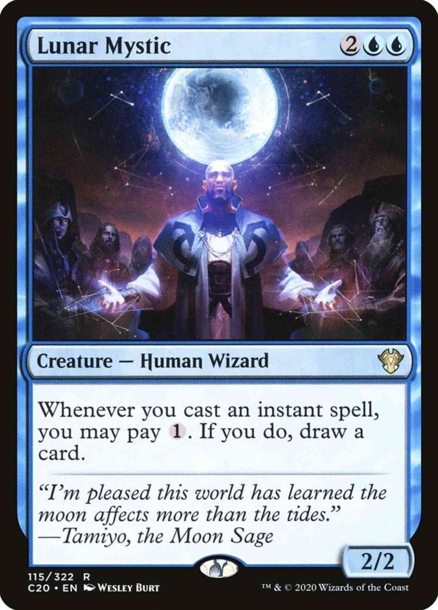 Lunar Mystic [115] [Commander 2020] [Non-Foil]