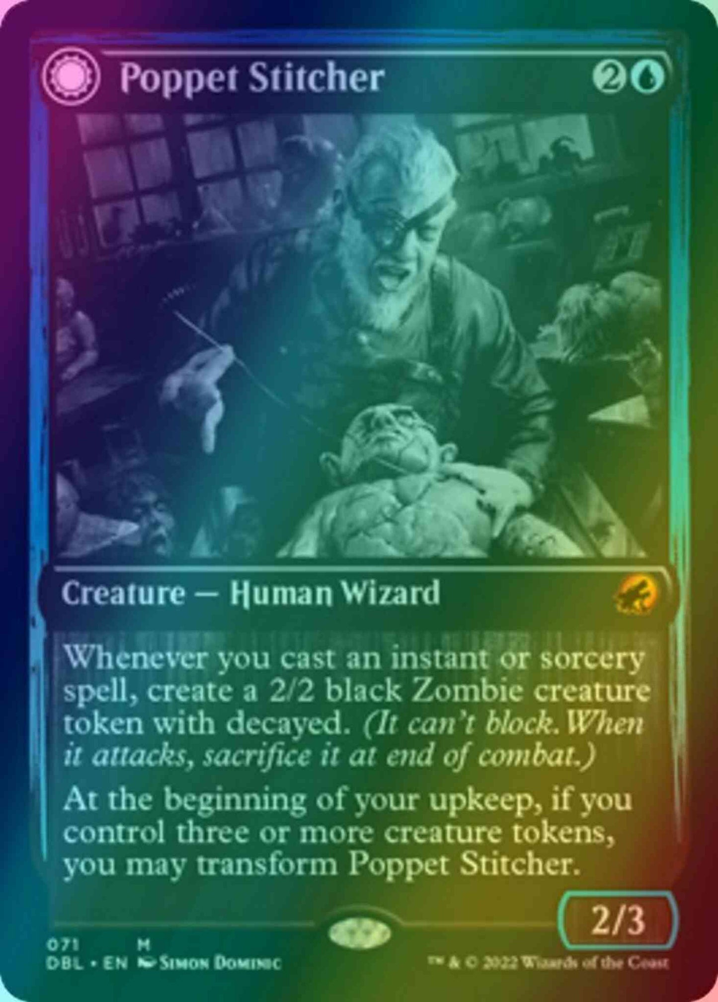 Poppet Stitcher // Poppet Factory [71] [Innistrad: Double Feature] [Foil]