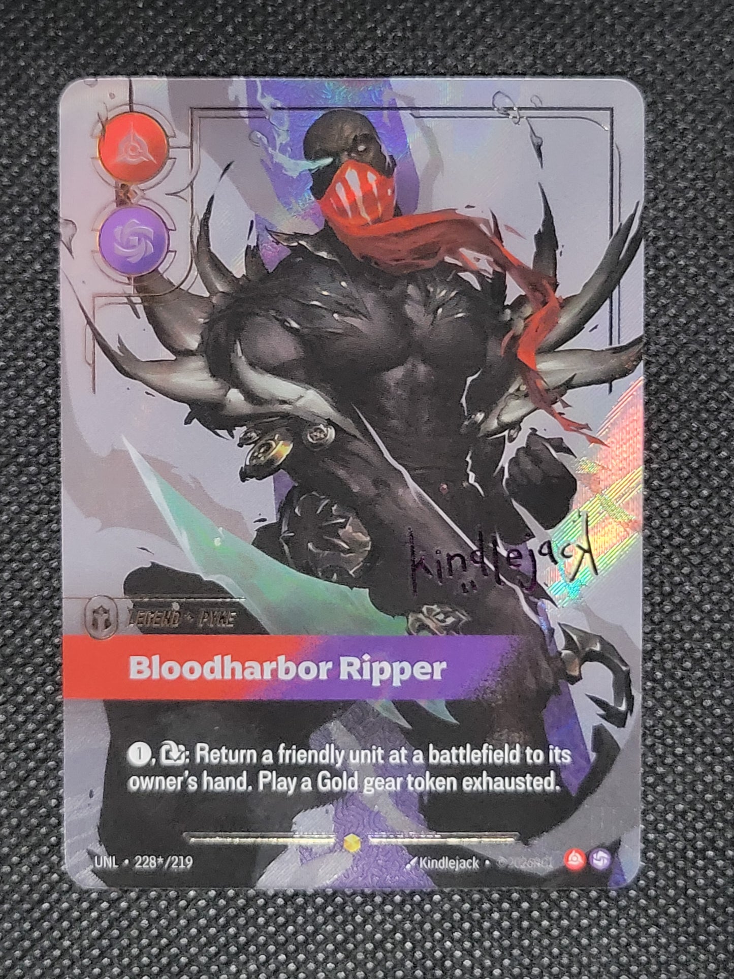 Bloodharbor Ripper (Pyke) — Signature|Foil — ID 19185