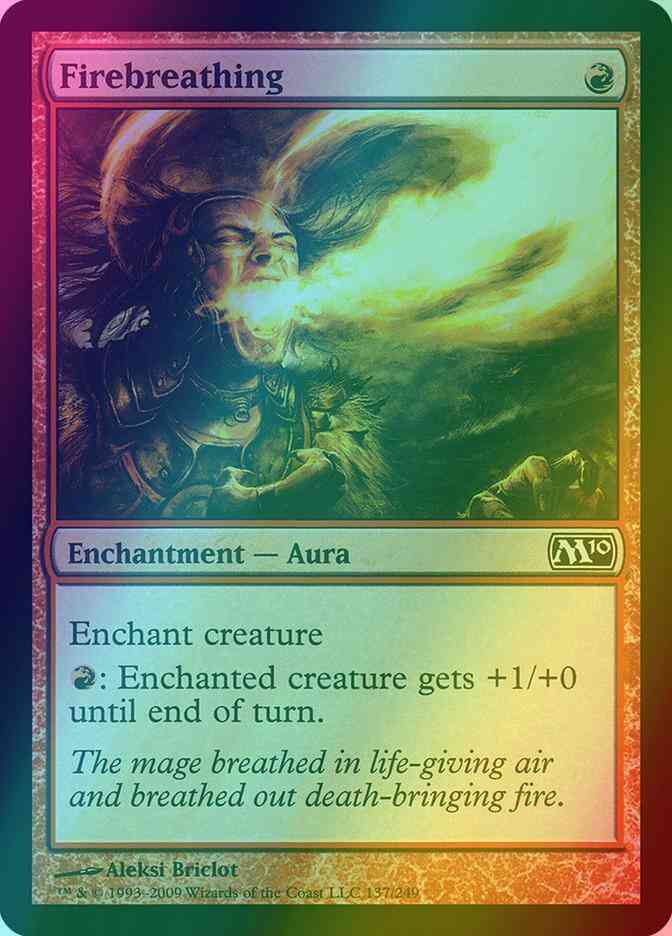 Firebreathing [137] [Magic 2010] [Foil]