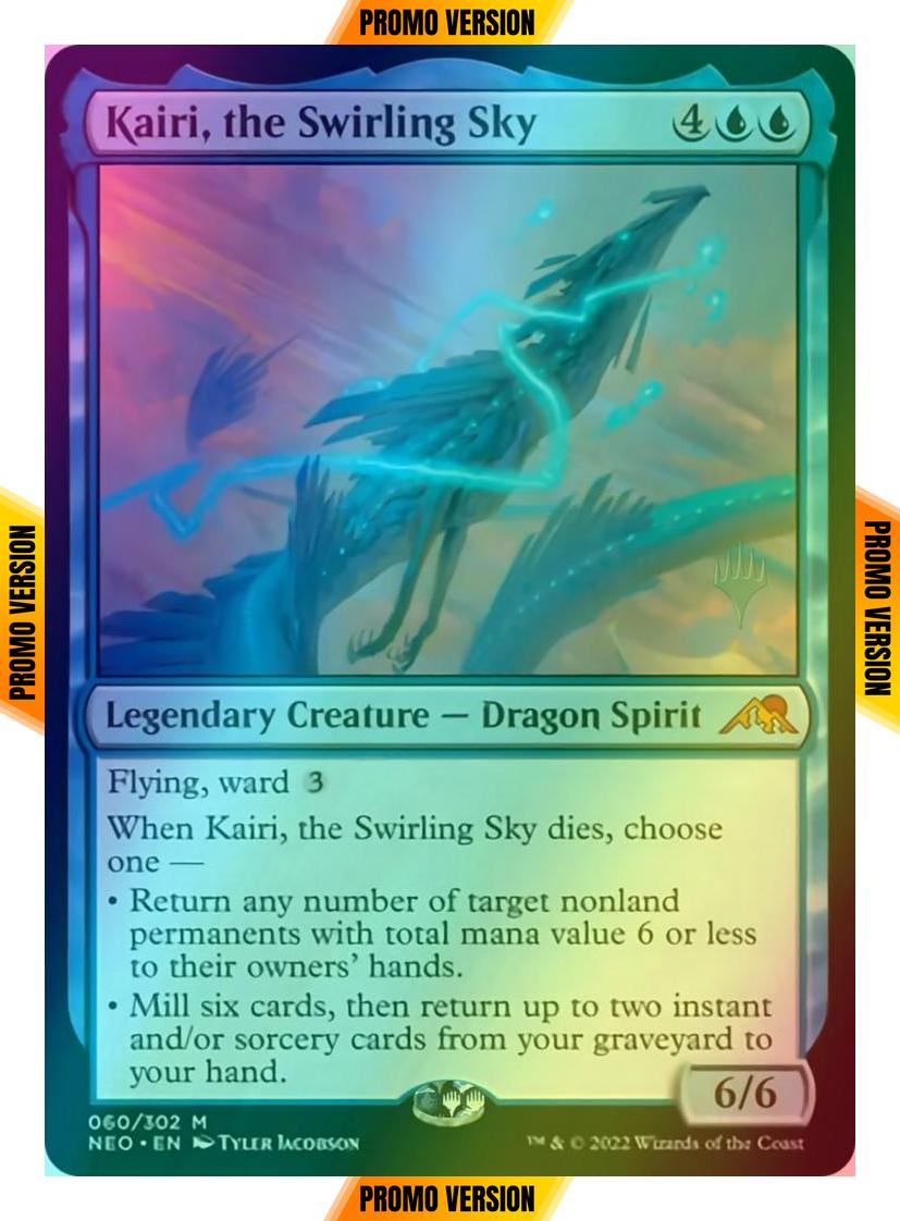 Kairi, the Swirling Sky [Promo Pack] [60p] [Kamigawa: Neon Dynasty: Promos] [Foil]