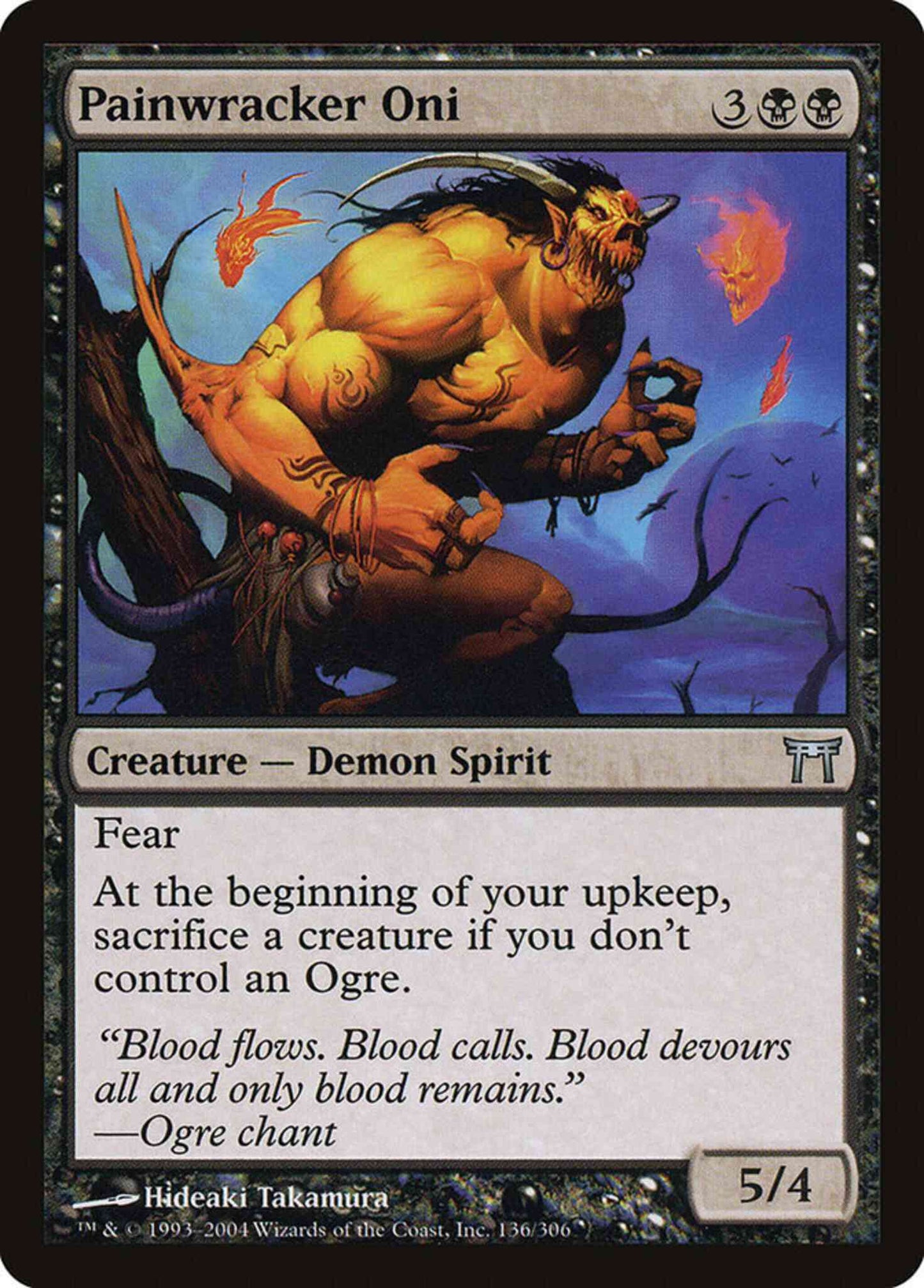 Painwracker Oni [136] [Champions of Kamigawa] [Non-Foil]
