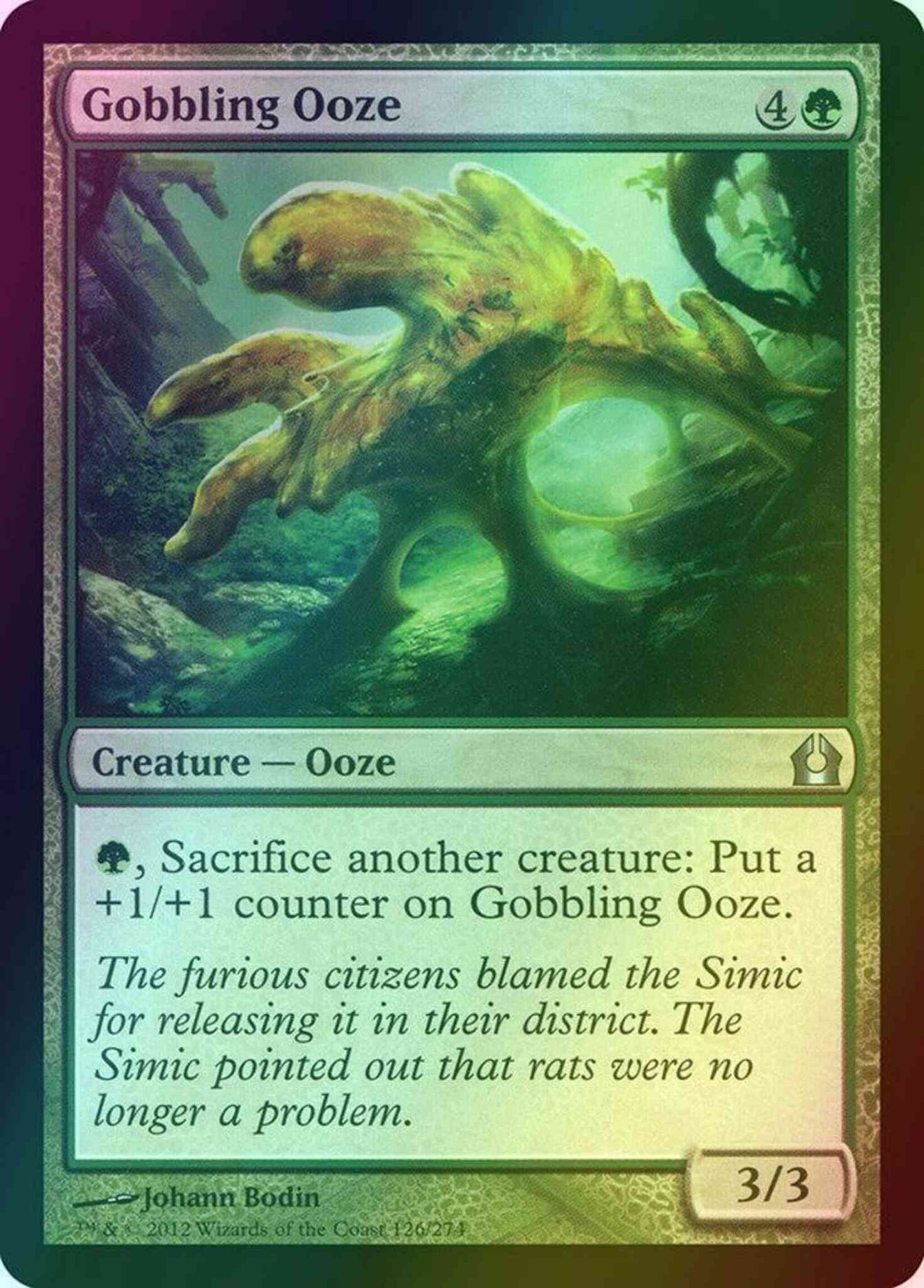 Gobbling Ooze [126] [Return To Ravnica] [Foil]