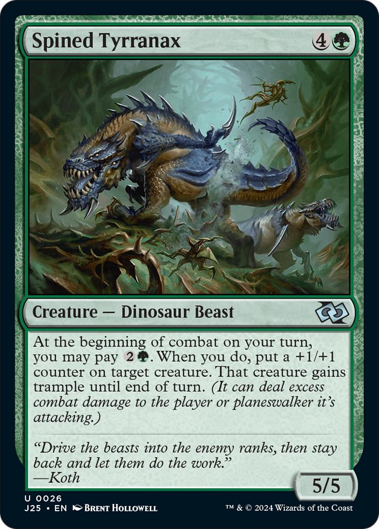 Spined Tyrranax [26] [Foundations: Jumpstart] [Non-Foil]