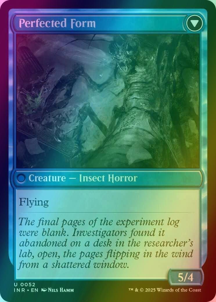 Aberrant Researcher // Perfected Form [52] [Innistrad Remastered] [Foil]