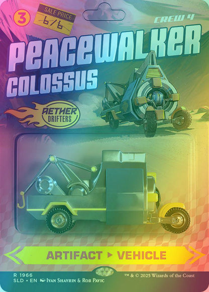 Peacewalker Colossus // Peacewalker Colossus [1966] [Borderless] [Aether Drifters] [Secret Lair Drop] [Foil]