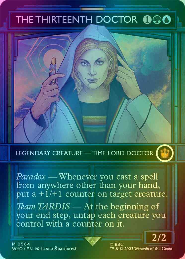 The Thirteenth Doctor [564] [TARDIS Showcase] [Universes Beyond: Doctor Who] [Foil]
