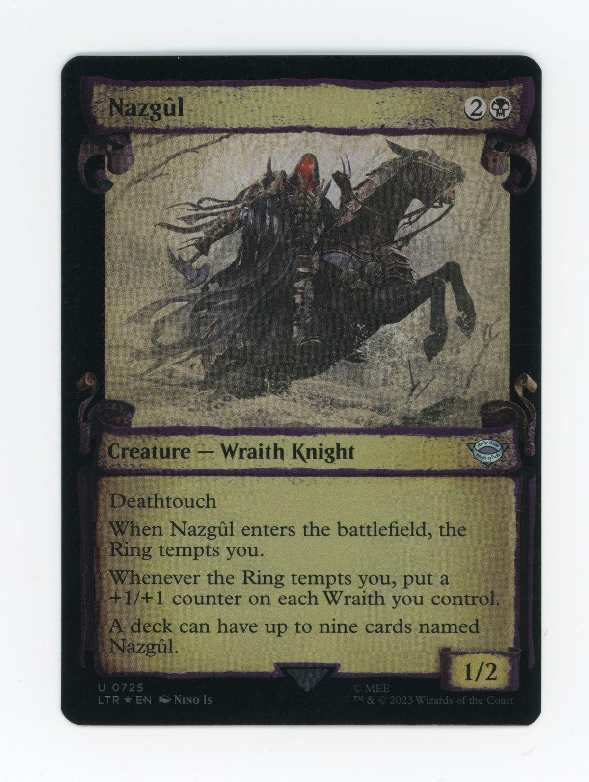 Nazgûl — Scrolls Showcase|Silver Foil — ID 20068
