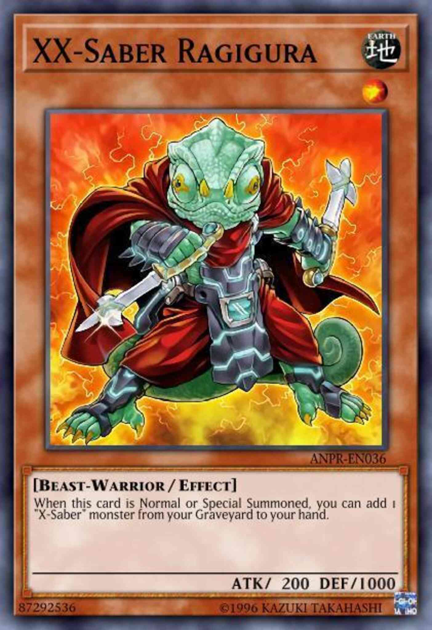 XX-Saber Ragigura - ANPR-EN036 - Common - Unlimited