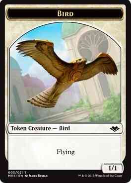 Angel Token (02) // Bird Token (03) [Modern Horizons Tokens] [Non-Foil]