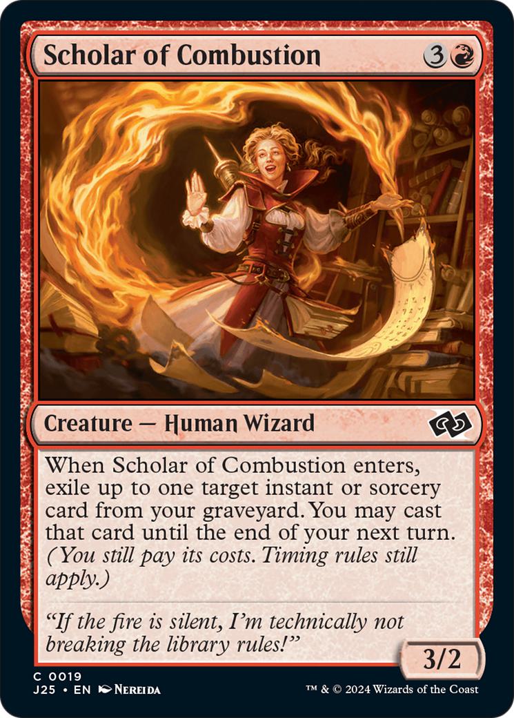 Scholar of Combustion [19] [Foundations: Jumpstart] [Non-Foil]