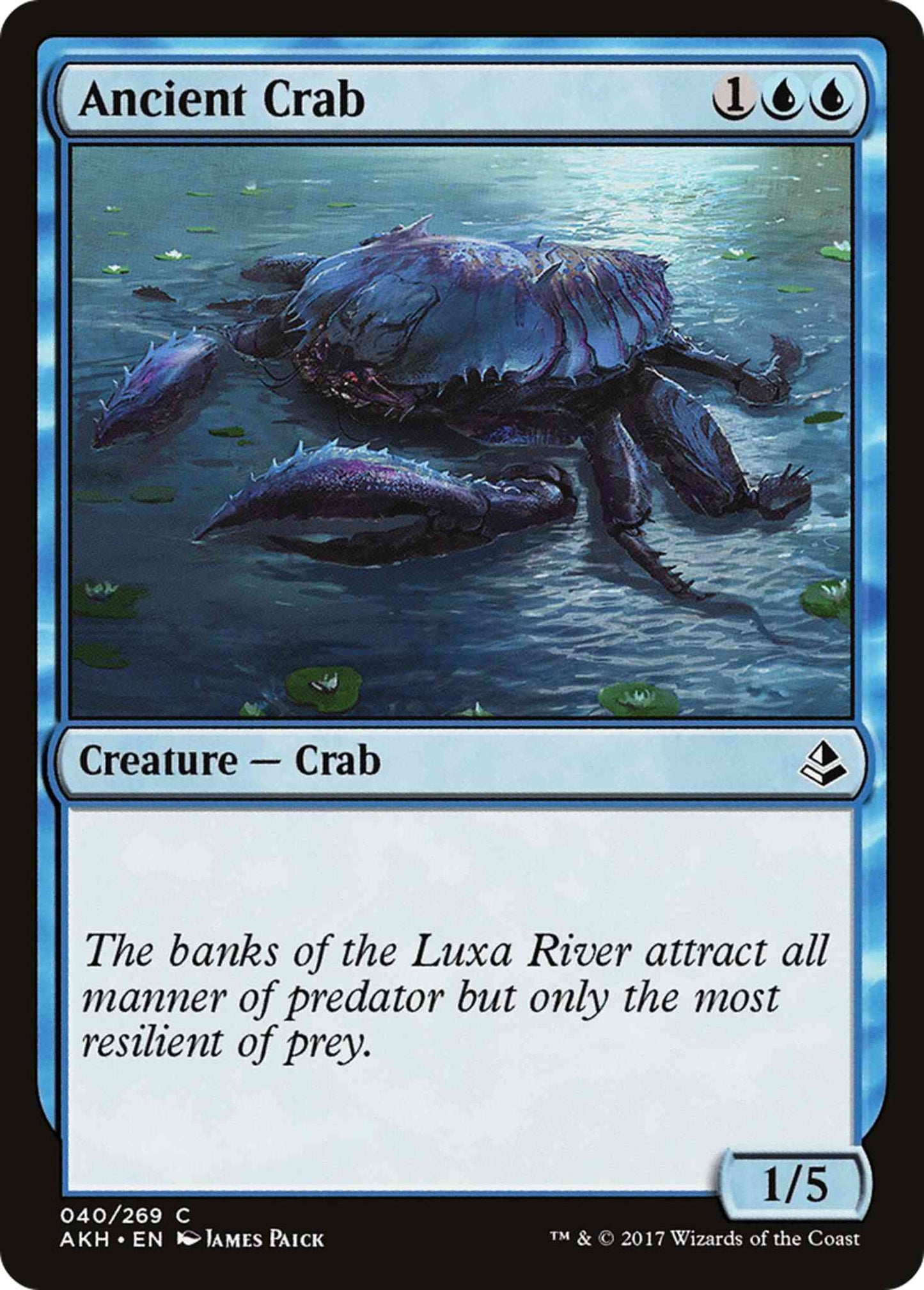 Ancient Crab [40] [Amonkhet] [Non-Foil]