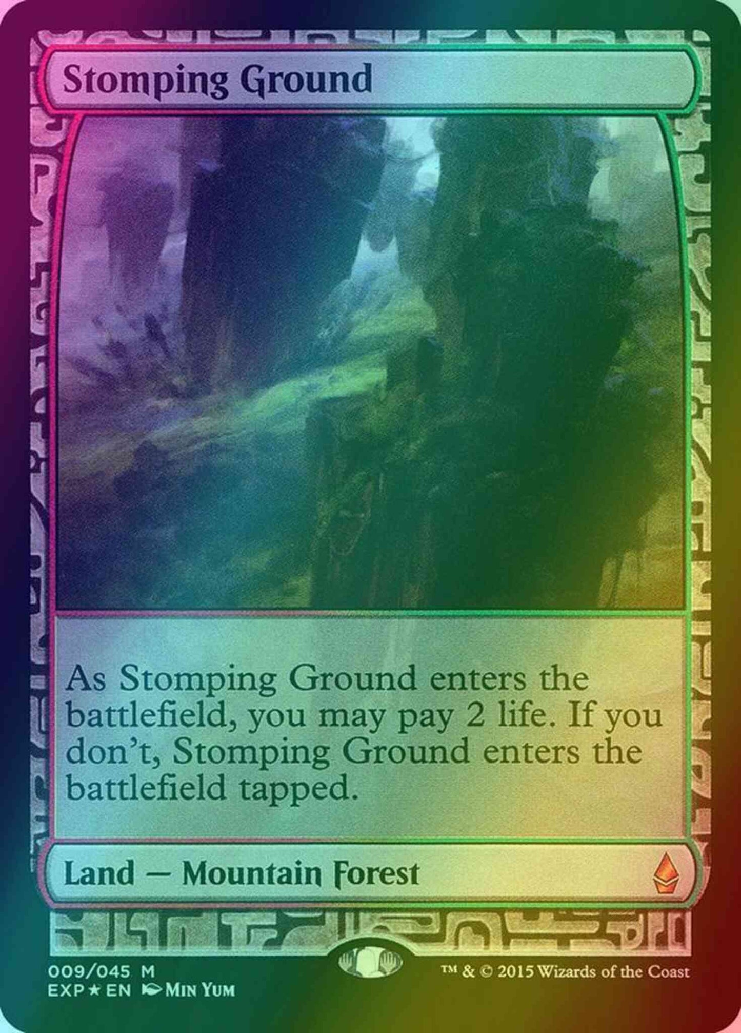 Stomping Ground [9] [Zendikar Expeditions] [Foil]