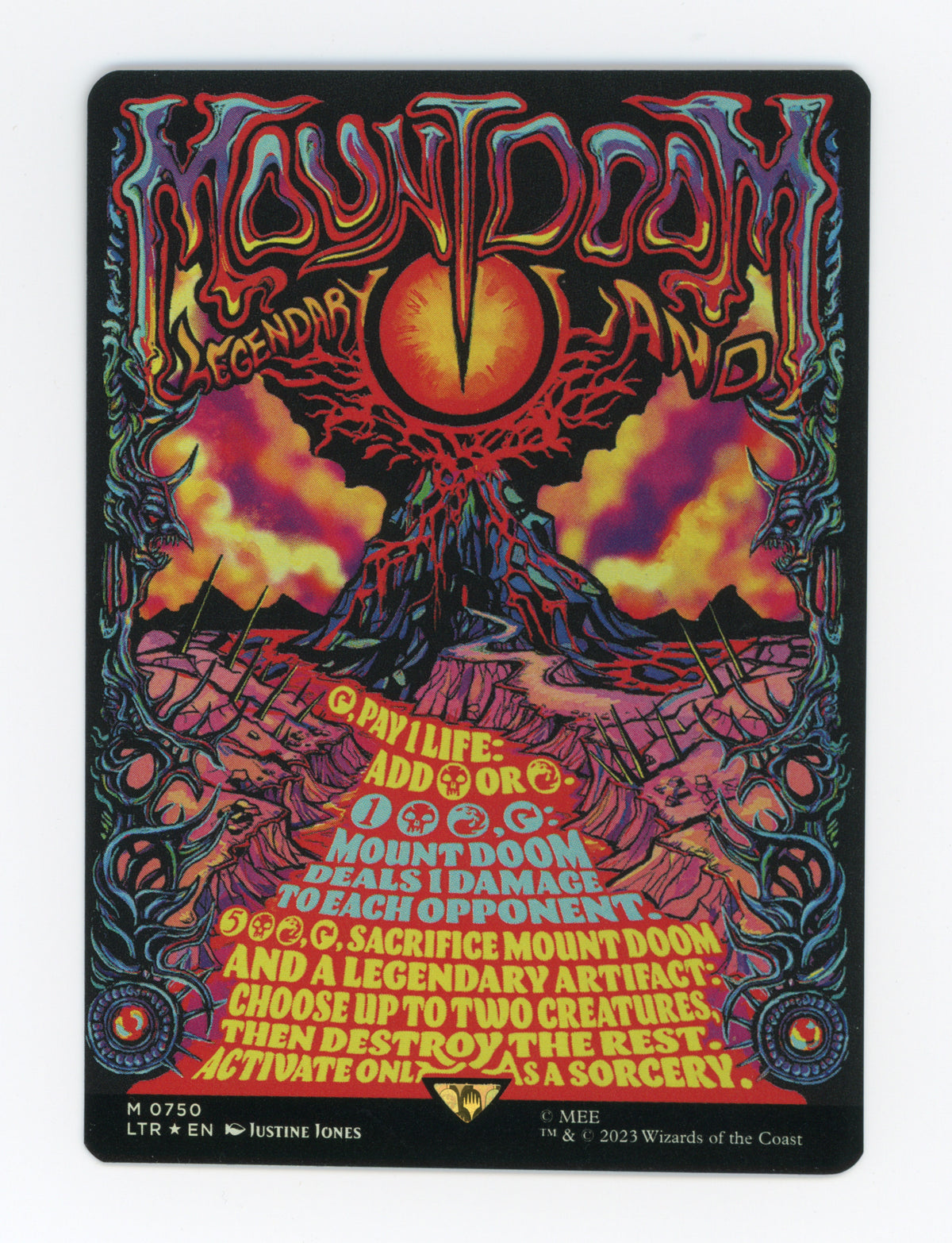 Mount Doom — Borderless|Poster|Foil — ID 19343