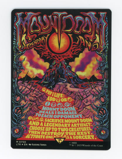 Mount Doom — Borderless|Poster|Foil — ID 19343