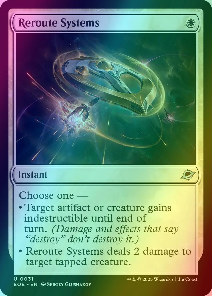 Reroute Systems [31] [Edge of Eternities] [Foil]