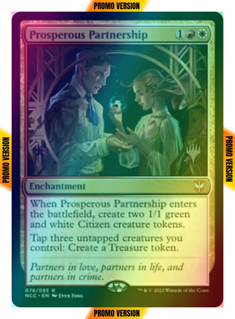 Prosperous Partnership [Promo Pack] [78p] [Streets of New Capenna: Commander: Promos] [Foil]