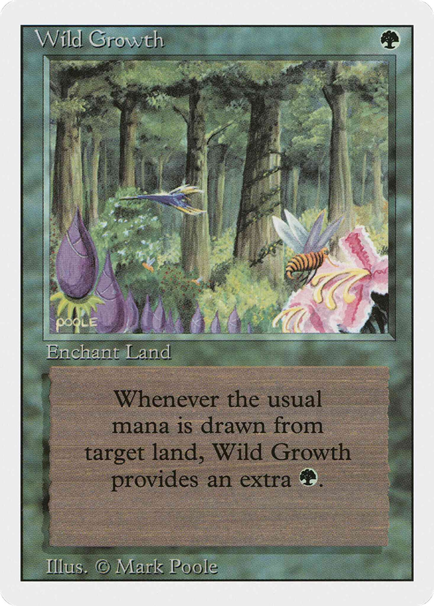 Wild Growth [230] [Revised Edition] [Non-Foil]