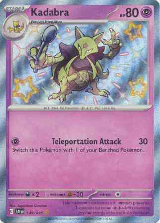 Kadabra - 149/091 - Shiny Rare [sv045-149] [Secret]