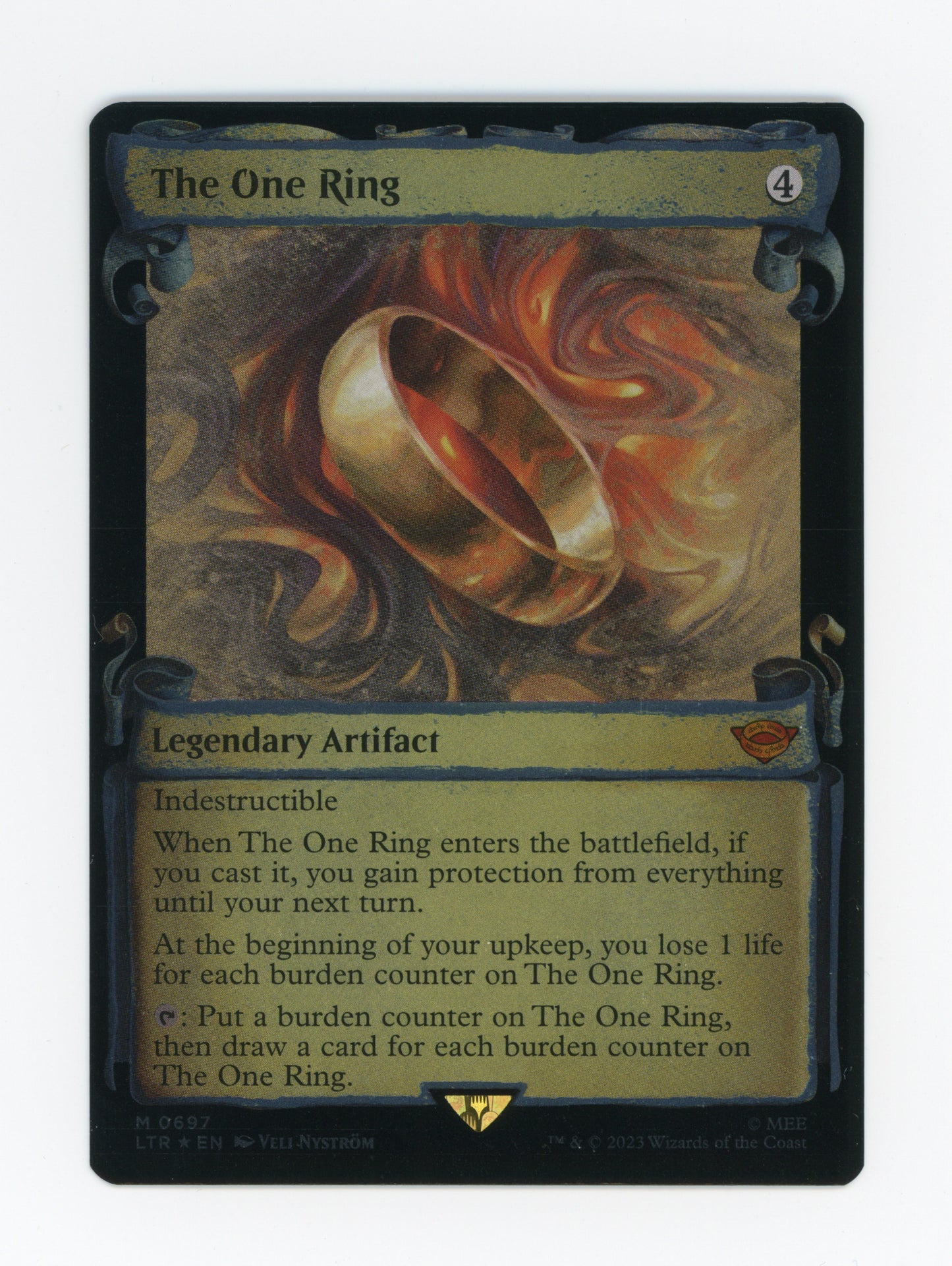 The One Ring — Scrolls Showcase|Silver Foil — ID 19648