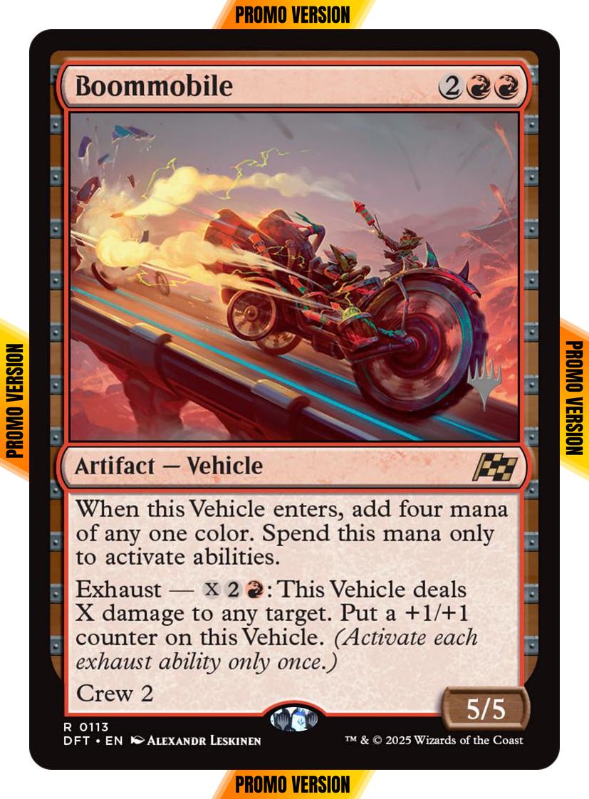 Boommobile [113p] [Promo Pack] [Aetherdrift: Promos] [Non-Foil]