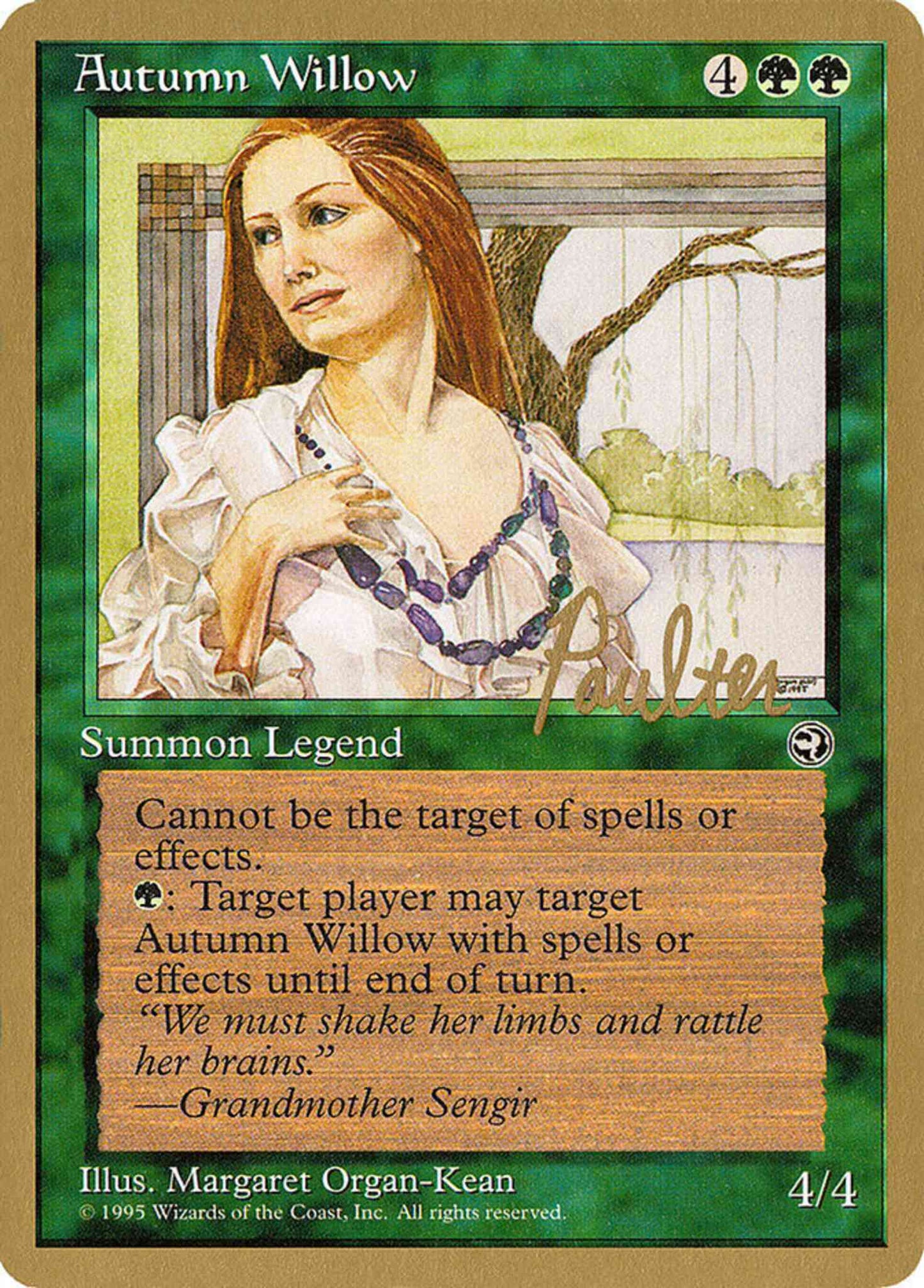 Autumn Willow [pp83] [Preston Poulter] [Pro Tour Collector Set] [Non-Foil]