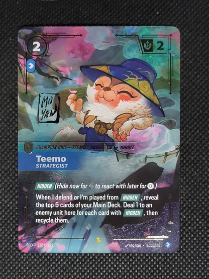 Teemo - Strategist — Signature|Foil — ID 18735