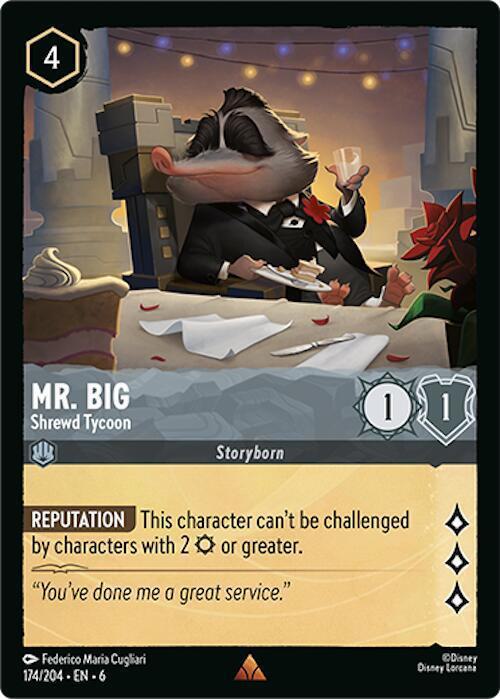 Mr. Big - Shrewd Tycoon - 174/204 [Azurite Sea] [Non-Foil]