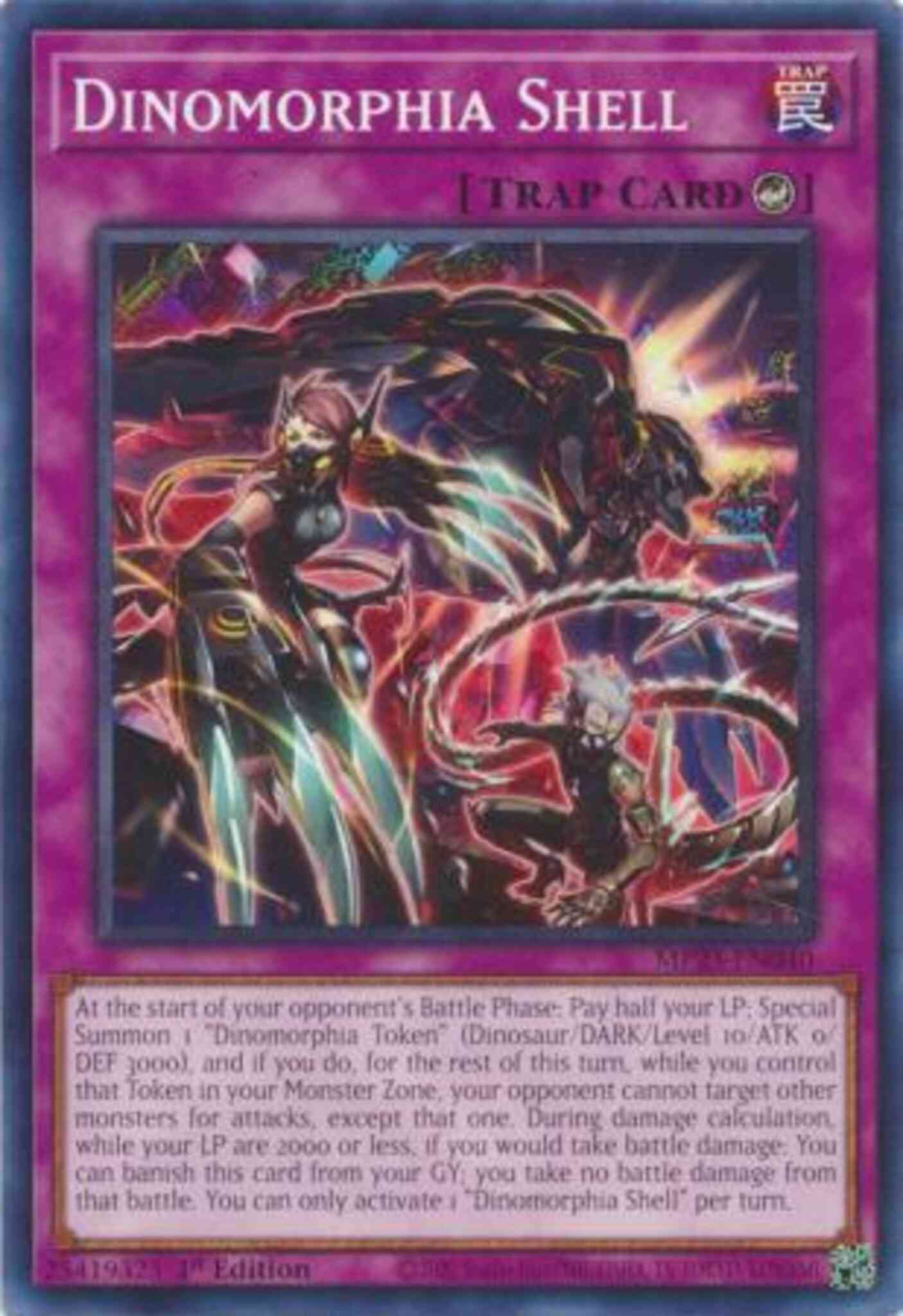 Dinomorphia Shell - MP23-EN040 - Common - 1st Edition
