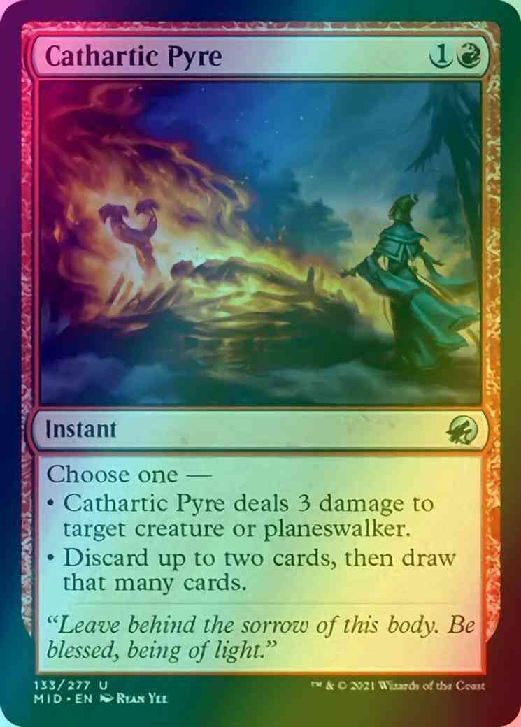 Cathartic Pyre [133] [Innistrad: Midnight Hunt] [Foil]