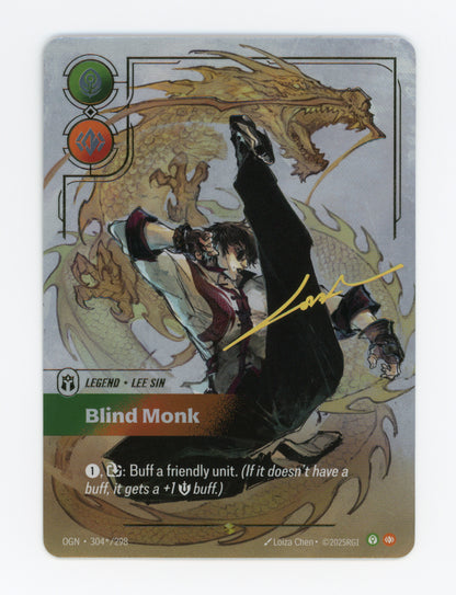 Blind Monk (Lee Sin) — Signature|Foil — ID 19183