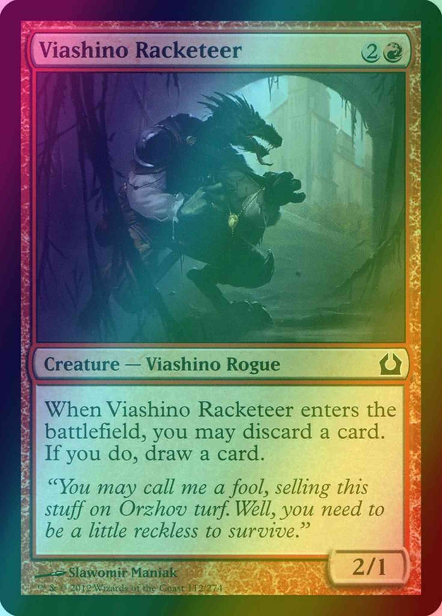 Viashino Racketeer [112] [Return To Ravnica] [Foil]