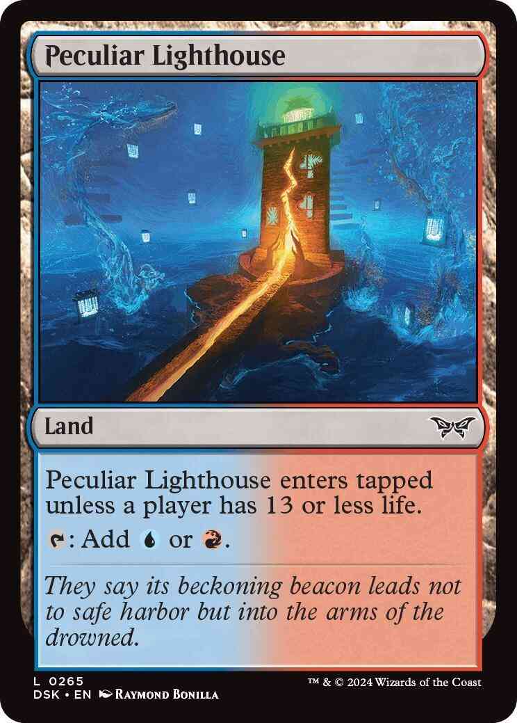 Peculiar Lighthouse [265] [Duskmourn: House of Horror] [Non-Foil]