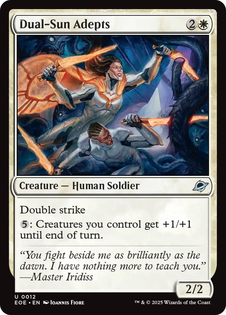 Dual-Sun Adepts [12] [Edge of Eternities] [Non-Foil]