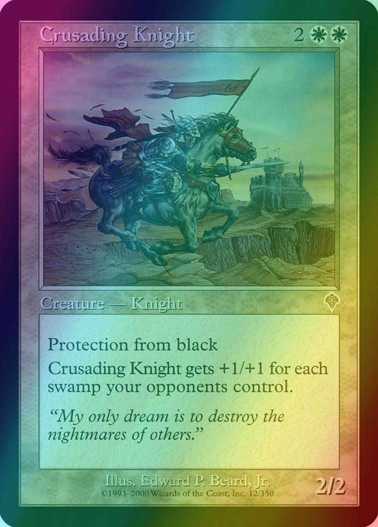 Crusading Knight [12] [Invasion] [Foil]