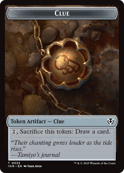 Blood Token (21) // Clue Token (22) [Innistrad Remastered: Tokens] [Non-Foil]
