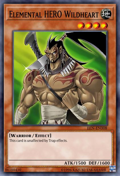 Elemental HERO Wildheart - SDHS-EN011 - Common - 1st Edition