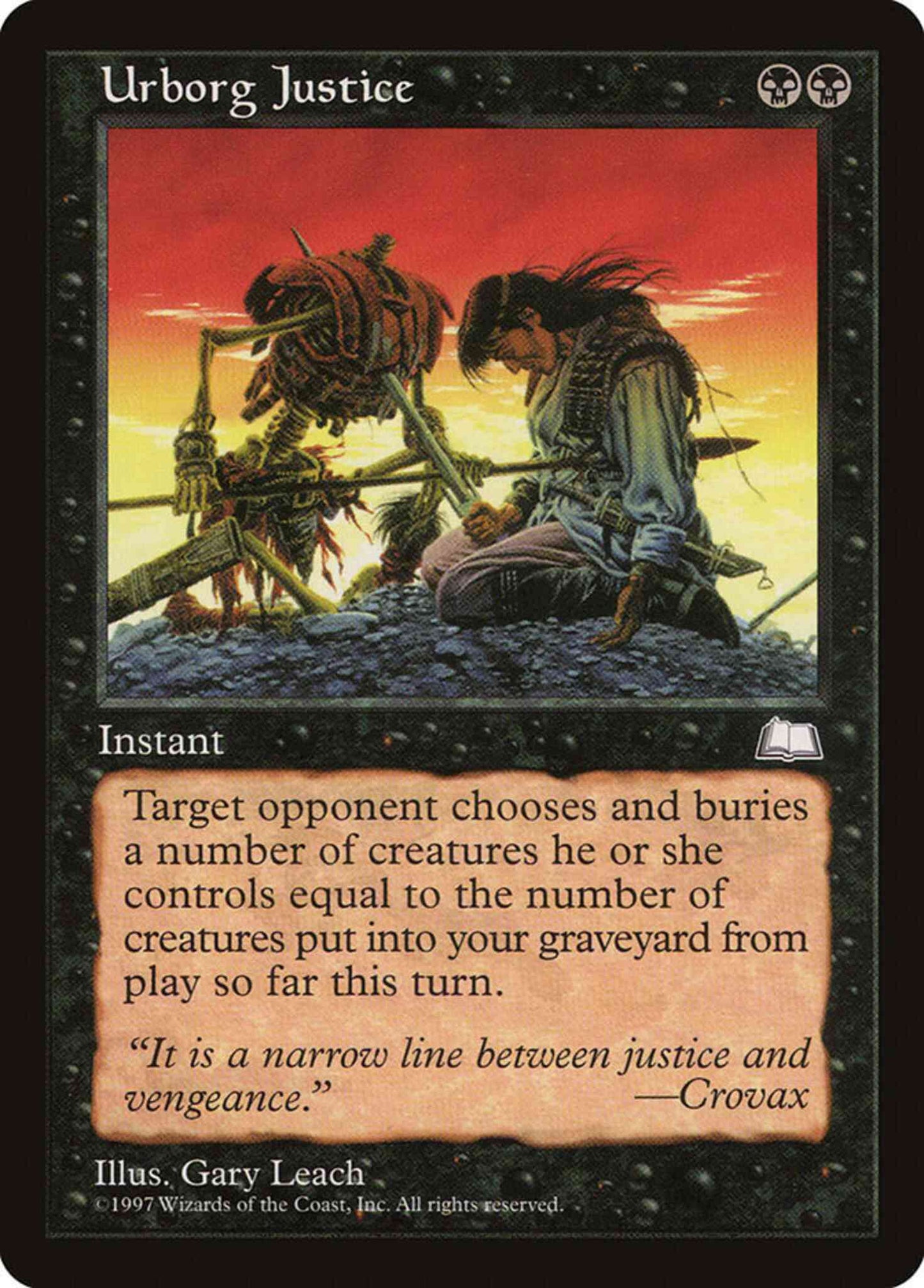 Urborg Justice [84] [Weatherlight] [Non-Foil]