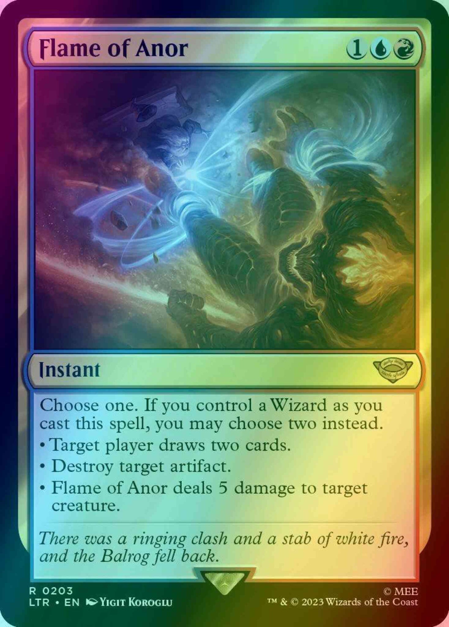 Flame of Anor [203] [The Lord of the Rings: Tales of Middle-earth] [Foil]