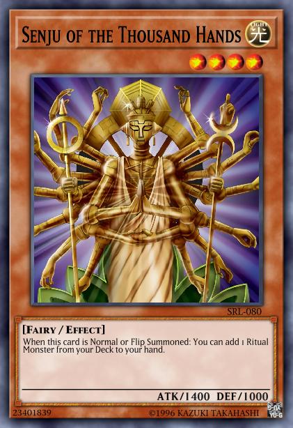 Senju of the Thousand Hands - SBLS-EN017 - Super Rare - 1st Edition