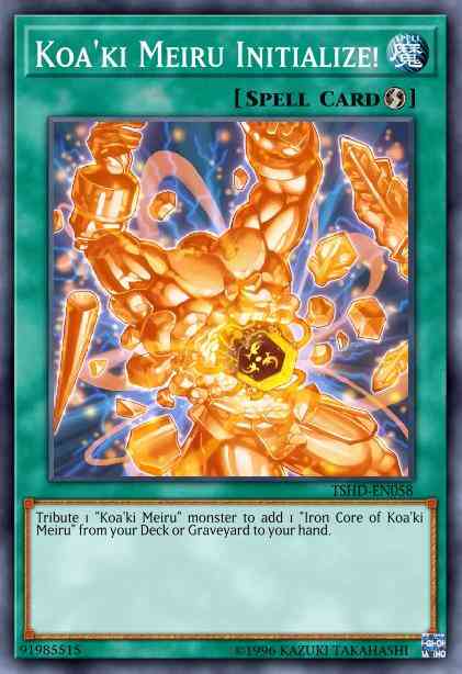Koa'ki Meiru Initialize! - TSHD-EN058 - Common - Unlimited
