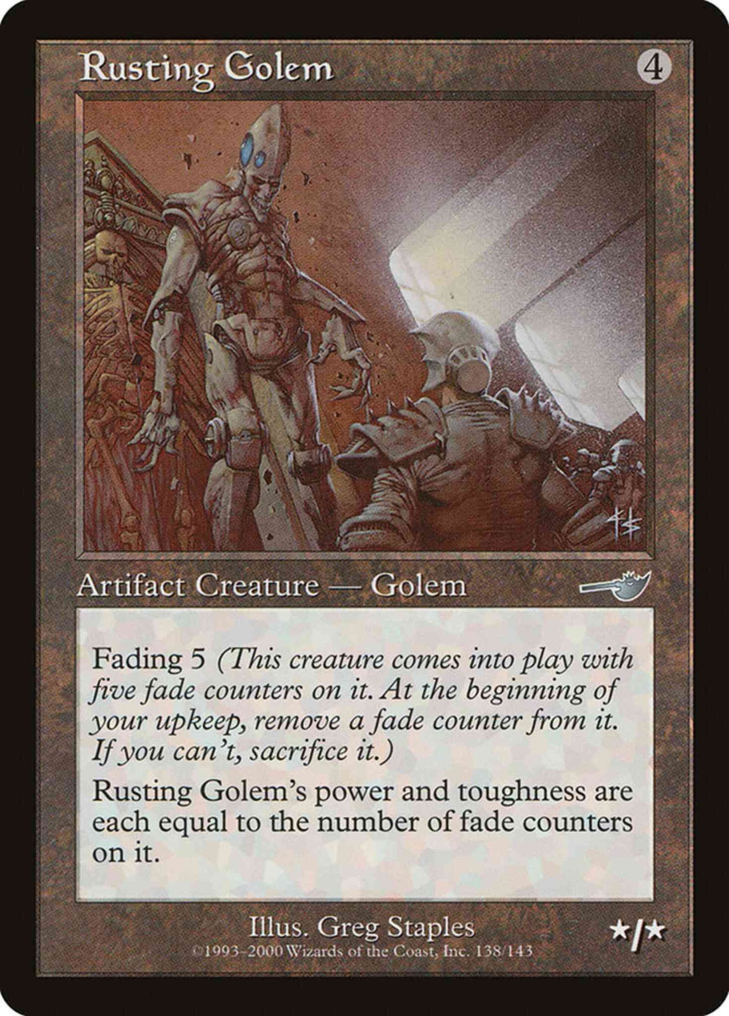 Rusting Golem [138] [Nemesis] [Non-Foil]
