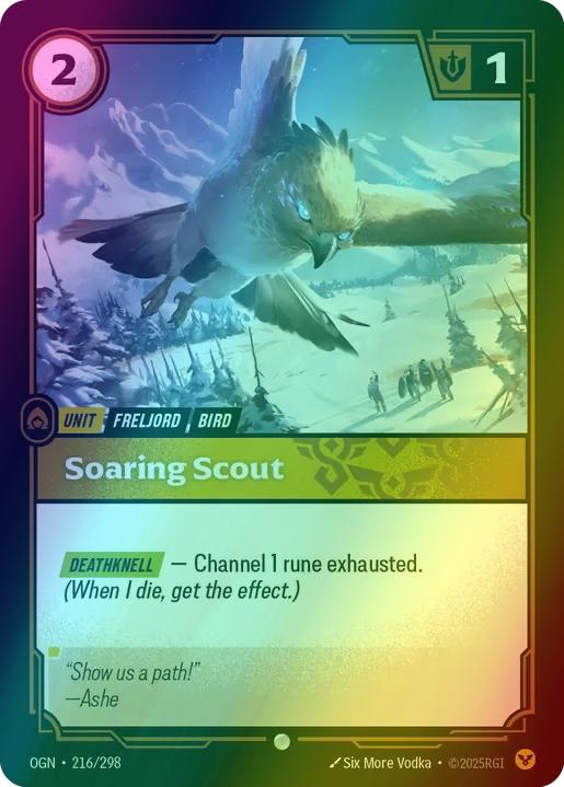 Soaring Scout - 216/298 [Origins] [Foil]
