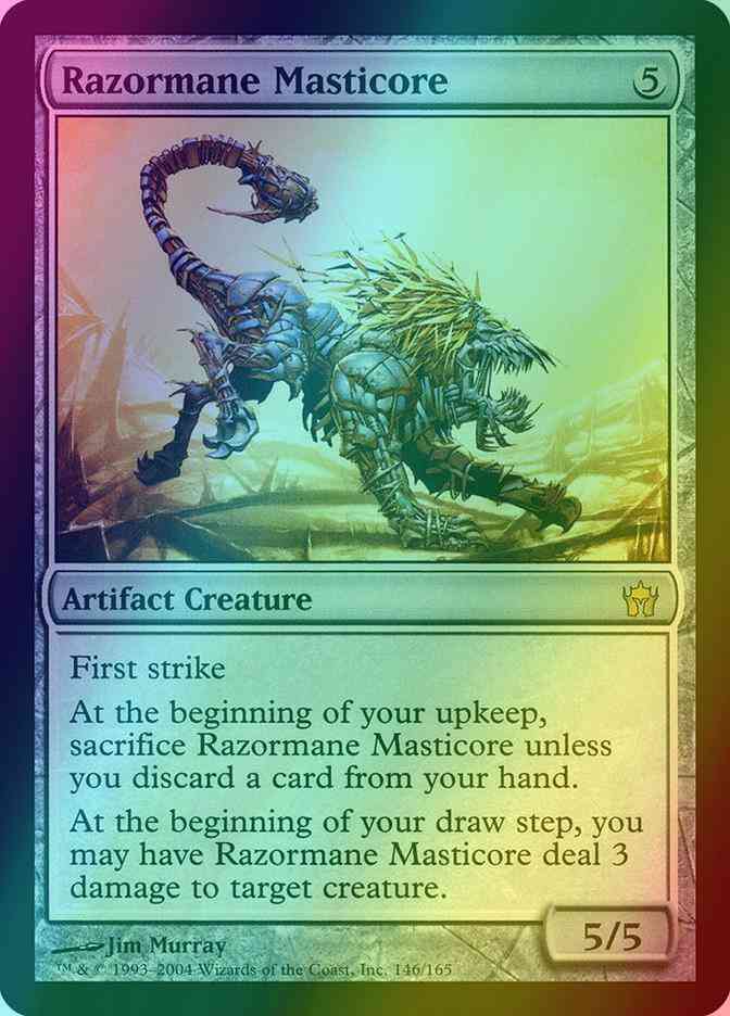 Razormane Masticore [146] [Fifth Dawn] [Foil]