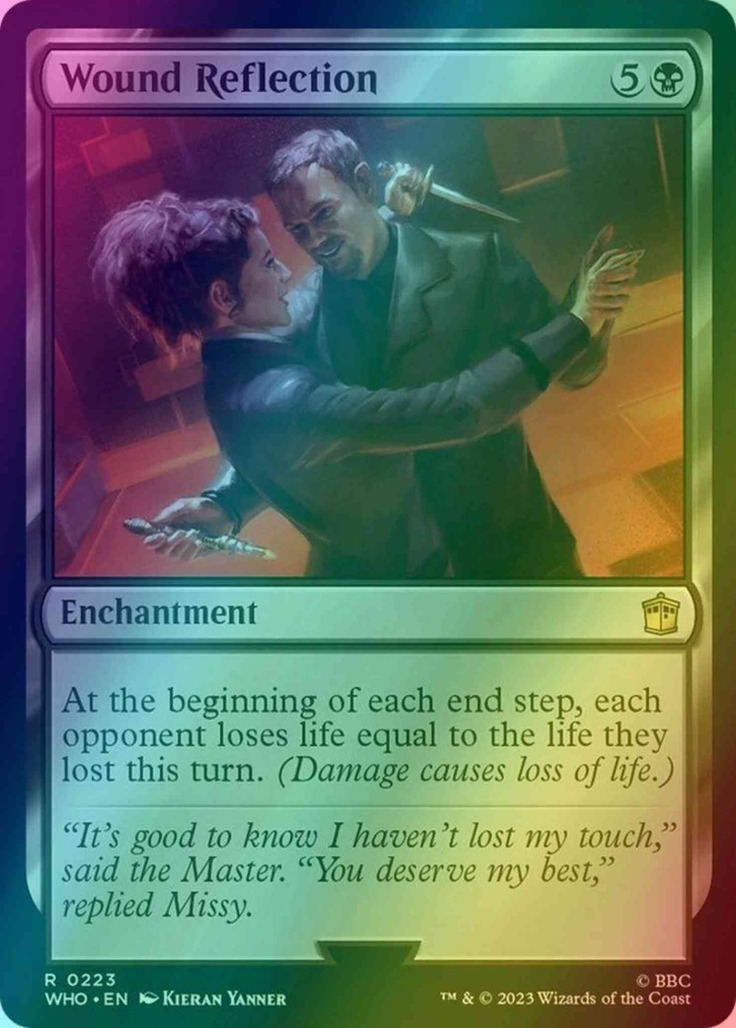 Wound Reflection [223] [Universes Beyond: Doctor Who] [Foil]