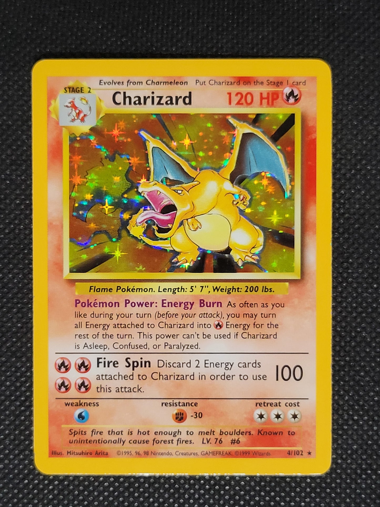 Charizard — Rare|Unlimited|Holo — ID 19870