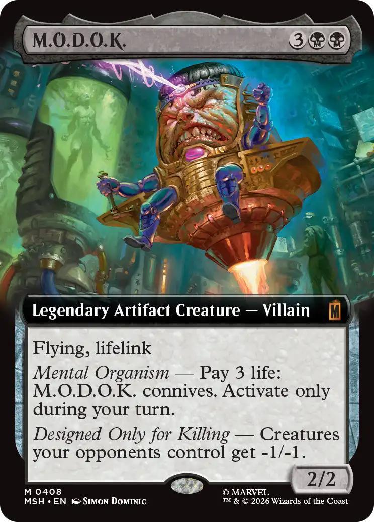 M.O.D.O.K. [408] [Extended Art] [Marvel Super Heroes] [Non-Foil]