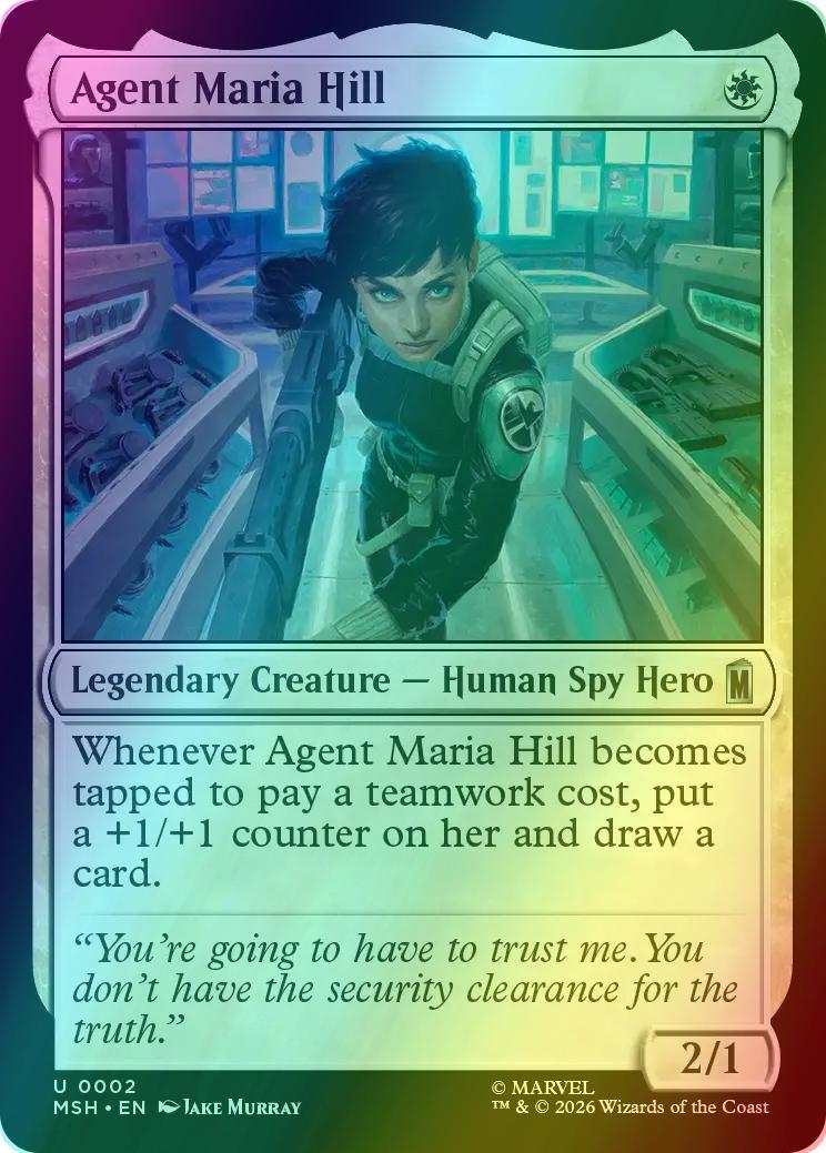Agent Maria Hill [2] [Marvel Super Heroes] [Foil]