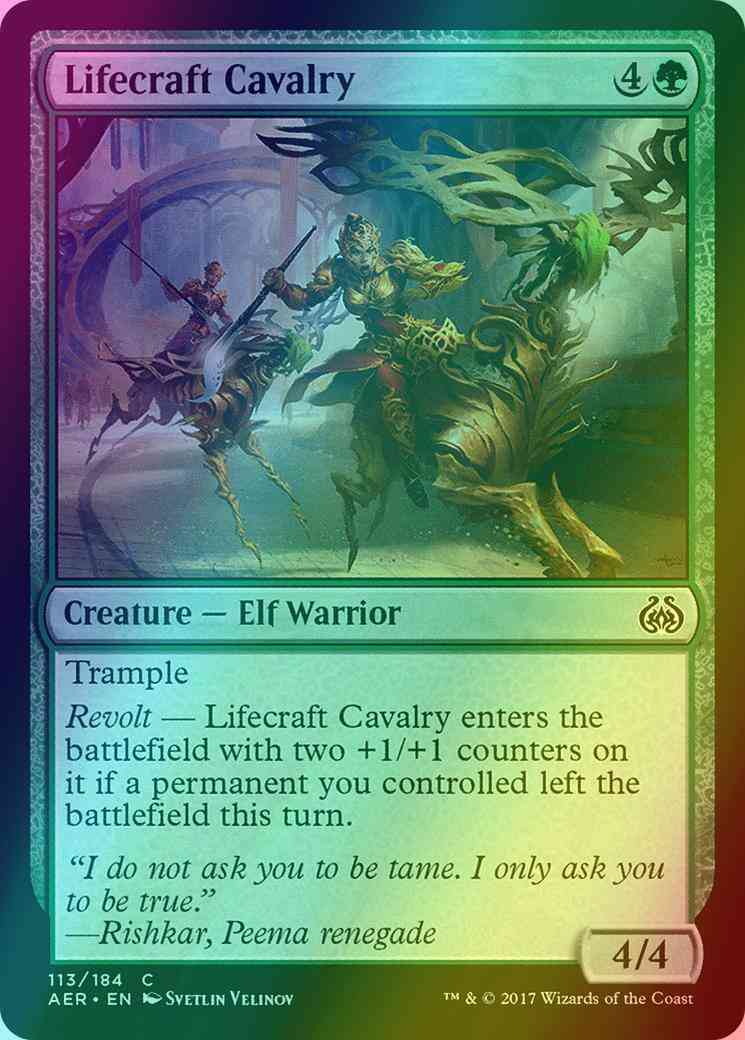 Lifecraft Cavalry [113] [Aether Revolt] [Foil]