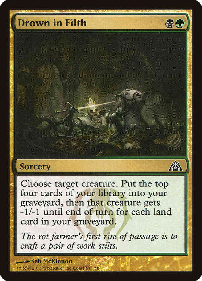 Drown in Filth [67] [Dragon's Maze] [Non-Foil]
